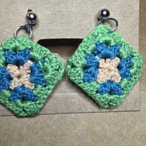 Back of small granny squares
