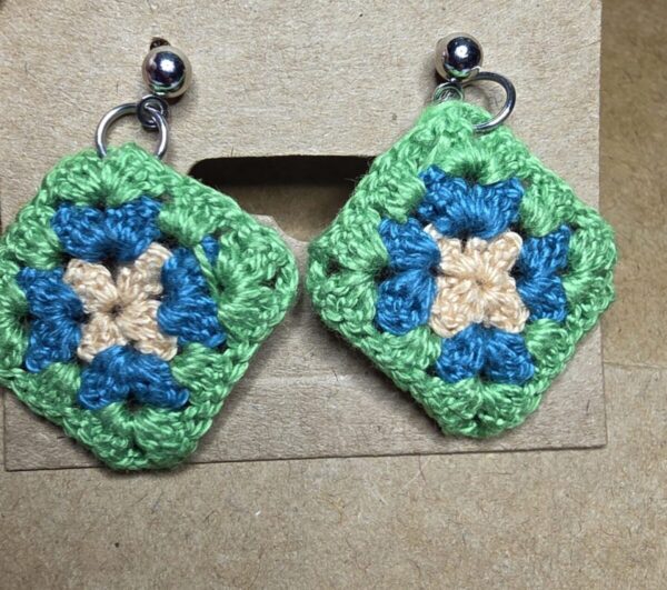 Back of small granny squares