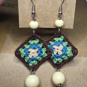 Multicolor Grannies - Single Large Square